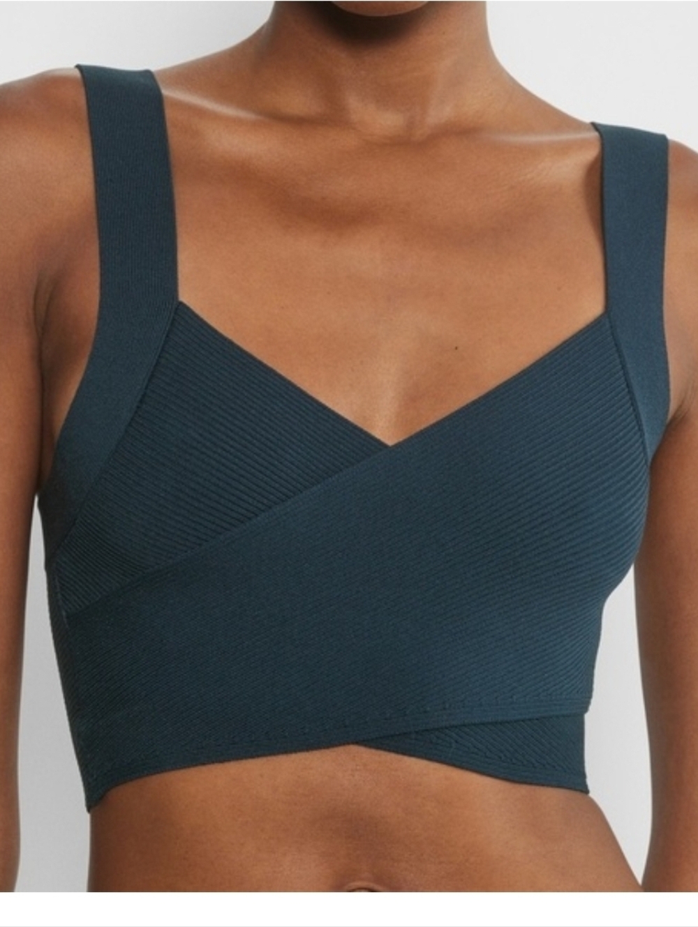Aritzia Babaton Sculpt Knit Greek Crop Tank, XXS